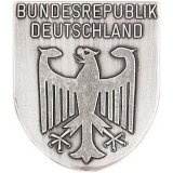 Wappen 75x65mm geprgt Bundesadler