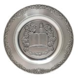 Zinnteller Andacht Kirche  23cm inkl. Gravur