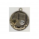 Zamakl-Medaille Fuball gold