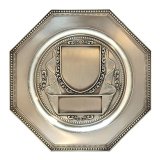 Zinn-Wappenteller D=23cm