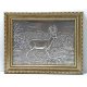 Alu-Relief  Reh 20X15 cm incl Rahmen Breitformat