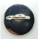 Anstecker 2,6cm silber  incl. 25mm Emblem  nach Ihrer Vorlage Sicherheitsnadel rckseitig Farbe silber