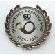 Anstecker  32mm bronze 25mm Emblem nach Ihrer Vorlage Steckverschluss rckseitig ab 10 Stck
