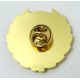 Anstecker  32mm gold 25mm Emblem  nach Ihrer Vorlage Steckverschluss rckseitig ab 10 Stck