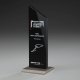 Black Monument Acryl Award 220mm inkl. Gravur