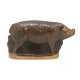 Bronzefigur Schwein H=40mmX75mm