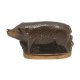 Bronzefigur Schwein H=40mmX75mm