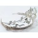 Diadem,  versilbert,
