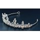  Diadem versilbert  14 x 5,51 cm H=3,5cm