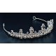  Diadem versilbert  14 x 5,51 cm H=3,5cm