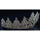 Diadem versilbert  14 x 5,51 cm