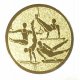 Emblem D=25 Leichtathletik Mehrkampf gldfarben