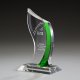 Emerald Potomac Kristallglas Award 230mm inkl. Gravur