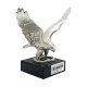 Figur Adler H=17 cm Silberfarben Metall
