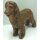 Figur Afghanischer Windhund  messing 12 cm