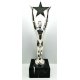 Figur Award-Stern 270mm Sterling versilbert auf Mamor Sockel