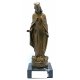 Figur Bergbau St. Babara 29cm Metall