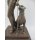Figur Frau Antike mit Hund Bronze H.60x26x26cm incl. einer Textgravur