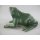 Figur Frosch Antik Eisen L.18x19x11cm