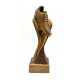Figur Fuball - Schuh Trophe bronzefarben 195mm
