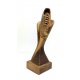 Figur Fuball - Schuh Trophe bronzefarben 195mm