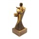 Figur Fuball - Spieler bronzefarben 145mm