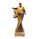 Figur Fußball - Spieler bronzefarben 195mm