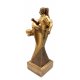 Figur Fuball - Spielerin bronzefarben 170mm