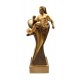 Figur Fuball - Spielerin bronzefarben 195mm