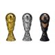 Figur Fussball gold H.140mm