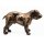 Figur Hund Bronze Englische Bulldogge L.13xH.8xB.6cm