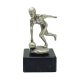 Figur Kegeln Damen Alt-Silber 125mm