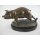 Figur Schwein  Bronze  L.29cm  incl. einer Textgravur