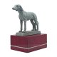 Figur Vorstehhund auf Sockel