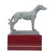 Figur Vorstehhund auf Sockel