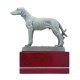 Figur Vorstehhund auf Sockel