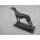 Figur Windhund Bronze H.19cm  L.30cm Gew. 4 Kg  incl. einer Textgravur