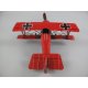 Flugzeug Antik Eisen L.25x25x9cm