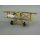 Flugzeug Doppeldecker gelb Oldtimer Nostlgie / Deko Retro Blechmodel L.19xB.19xH.8cm