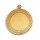 Jagd - Medaille Wildschwein mit se  50mm, bronzefarben in Metall