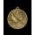 Jagdmedaille Fasan bronzefarben  40mm  mit se und Ring