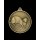Jagdmedaille Iltis  40mm bronzefarbig mit se und Ring