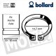 Kolben S61, kpl. �41,73mm - Originalqualit�t im Einzelkarton