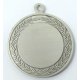 Medaille Sporttaucher mit se  50mm, silberfarben in Metall
