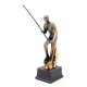 Resinfigur Angler Trendylook H. 24cm