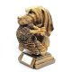 Resinfigur Hund mit Beute H=210mm