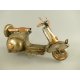 Scooter / Rolle Vespa Piaggio Eisen metallic  Oldtimer Nostlgie / Deko  Retro L.33xH.20cXB=14cm 0,70 kg Blechmodel