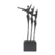 Skulptur - Eine gute Steigerung  250 mm auf Marmorsockel