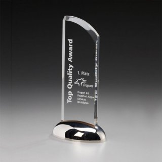 Acryl-Award Silver Wing 230mm inkl. Gravur