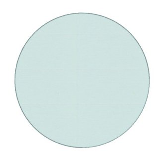 Aluminiumronde   9,5cm